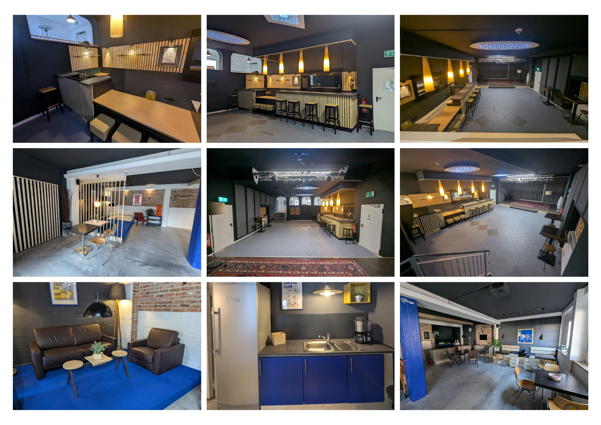 Zusammenstellung Einzelbilder des Musikzentrums